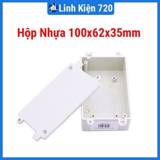 Hộp nhựa 100x62x35mm đựng mạch điện, bảng điện