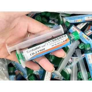 TIP Phủ Mạch UV Màu Xanh - Trắng