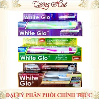 Kem Đánh Răng Thảo Mộc White Glo Nhiều Mùi Hương - 150g (Có lựa chọn)