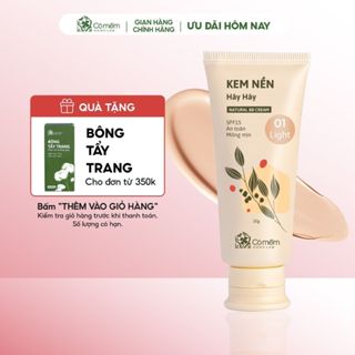 Kem Nền Thiên Nhiên Dạng Lỏng Hây Hây Mịn Đẹp Chống Nắng SFF 15 Dưỡng Da Cỏ Mềm 30g