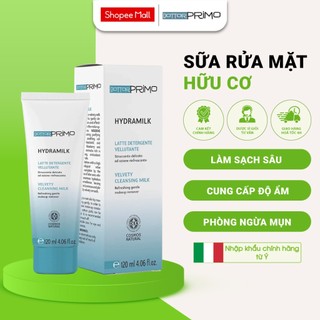  Sữa Rửa Mặt Hữu Cơ DottorPrimo Hydramilk Cho Da Nhạy Cảm Dễ Bị Kích Ứng  Chai 120ml  