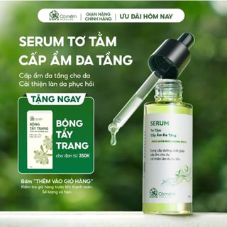 Serum Dưỡng Ẩm Da Mặt Cấp Ẩm Đa Tầng Tơ Tằm Với HA B5 Creamide Betaglucan Cỏ Mềm 30ml