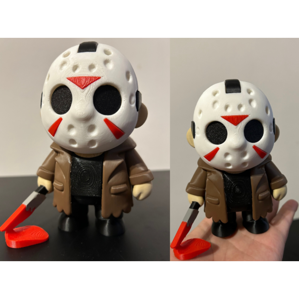 Mô hình nhân vật Chibi 3D Kinh Dị - Jason Voorhees