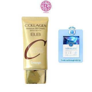 Kem Nền BB Enough Collagen Moisture BB Cream SPF47 PA++++ Che Phủ Khuyết Điểm - Màu Vàng