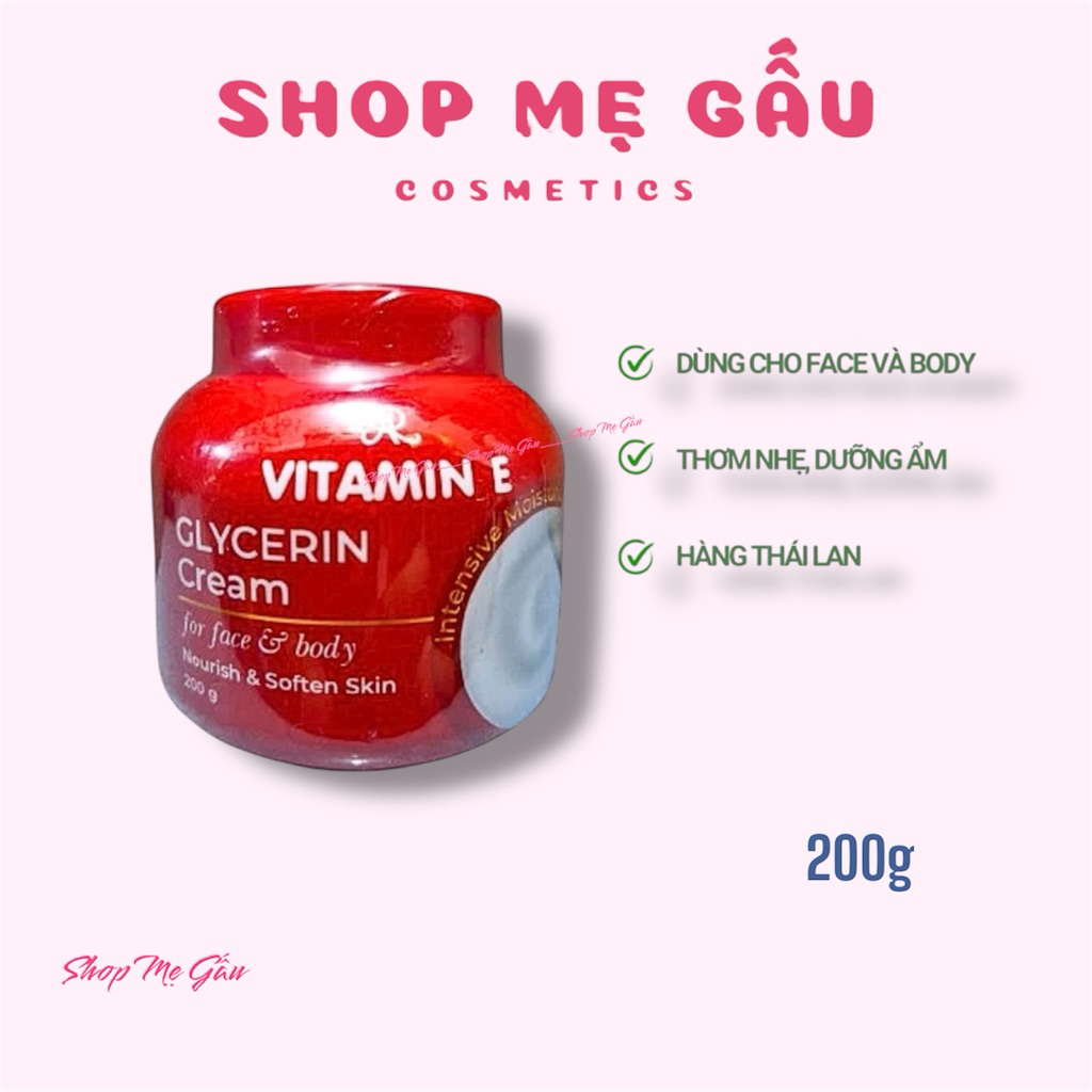 Kem dưỡng AR Vitamin E Perfume Body Lotion Thái Lan 200ml