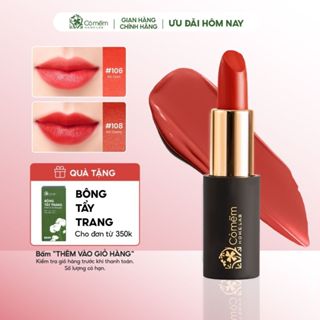 Son Môi Lụa Thành Phần Thiên Nhiên An Toàn Bảng Màu Đẹp Đa Dạng Cỏ Mềm 4g