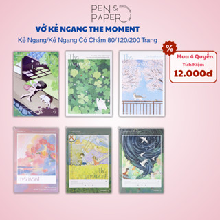 Vở B5 Kẻ Ngang CLASSMATE BST The Moment, Dòng Kẻ Chống Loá 80 120 200 Trang Cho Học Sinh Cấp 2 Cấp 3