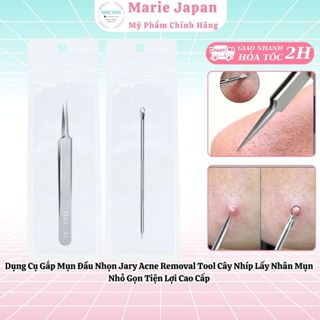  Dụng Cụ Gắp Mụn Đầu Nhọn Jary Acne Removal Tool Cây Nhíp Lấy Nhân Mụn Nhỏ Gọn Tiện Lợi Cao Cấp 