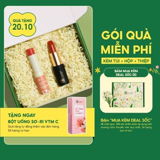 Combo Môi Hồng Cỏ Mềm Son Lụa Diễm, Son Dưỡng Môi Cỏ Mềm 20g - Quà Tặng 20/10 Ý Nghĩa, Thiết Thực