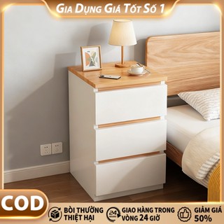 Tab Kê Đầu Giường Thông Minh Chất Liệu Gỗ MDF Tủ Đầu Giường Kệ Đầu Giường 2 Ngăn Tiện Ích
