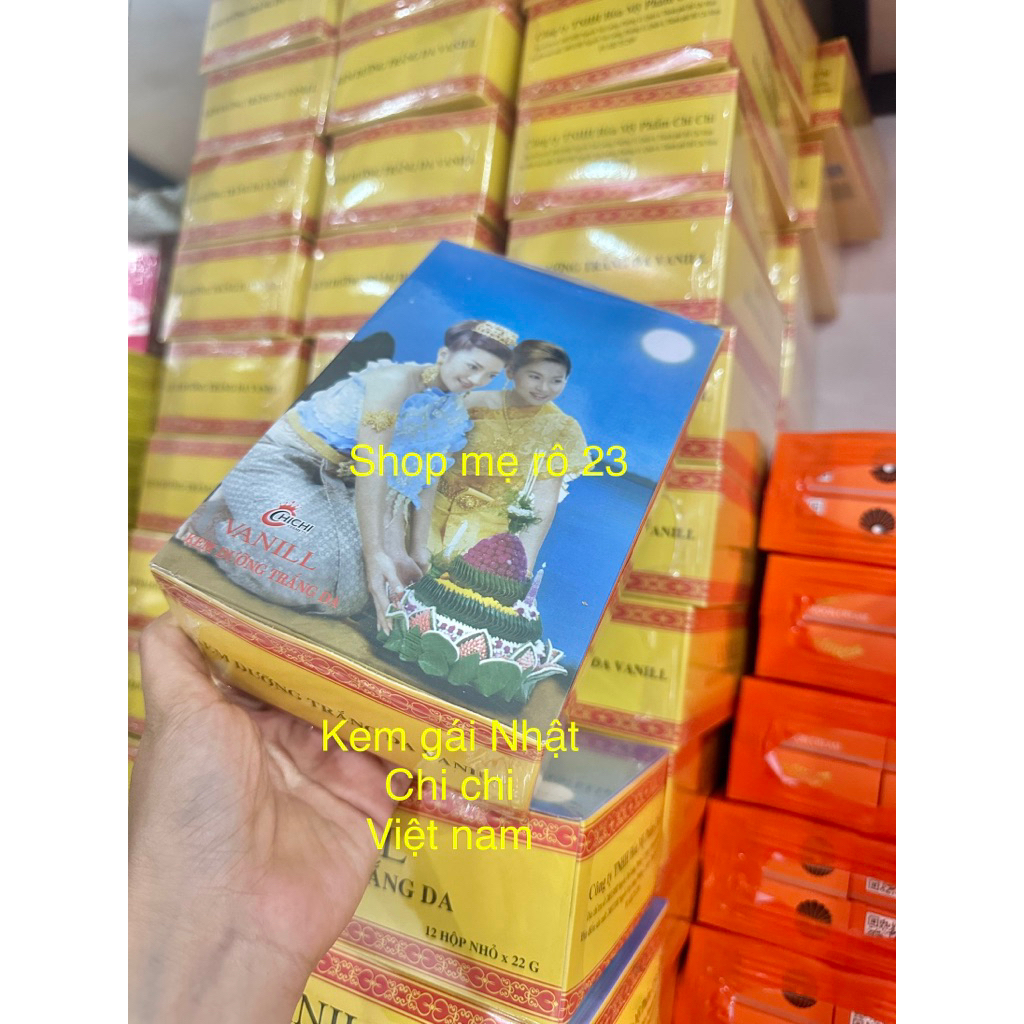 sỉ nguyên lố 12 hủ kem cô gái Nhật chi chi hủ 22gram