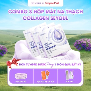 Mặt Nạ Thạch Collagen SEYOUL Hỗ Trợ Căng Bóng Da, Cấp Ẩm, Mịn Màng Combo 3 Hộp
