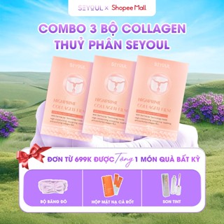 Combo 3 Bộ Mặt Nạ Xịt Collagen Thuỷ Phân Mờ Nếp Nhăn, Giảm Thâm Sạm, Làm Chậm Quá Trình Lão Hoá