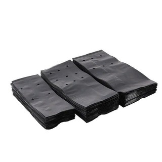 túi bầu ươm cây nilon dẻo dai- số lượng nhiều(chọn size)(phân loại là kích thước đã đổ đất)