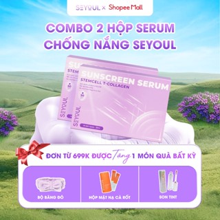Combo 2 Hộp Serum Chống Nắng T-Collagen 21 Giờ SEYOUL Nâng Tone Da, Giúp Da Mịn Màng