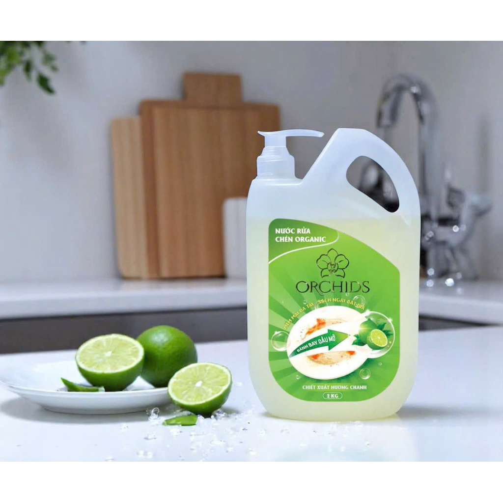 Nước Rửa Chén ORCHIDS – Dịu Nhẹ Từ Thiên Nhiên