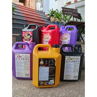 Nước Giặt SPJ 5000ml | Hàng Nội Địa Thái – Giặt Sạch Sâu, Thơm Lâu, Mềm Vải, Tiết Kiệm🌿
