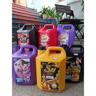 Nước Giặt SPJ 5000ml | Hàng Nội Địa Thái – Giặt Sạch Sâu, Thơm Lâu, Mềm Vải, Tiết Kiệm🌿