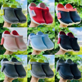 Dép Cross Literide Nam Nữ Nhiều Mầu - FREESHIP + Hàng loại 1 - giày sục sandal Crocs quai ngang bít đầu nam nữ,xịn xò