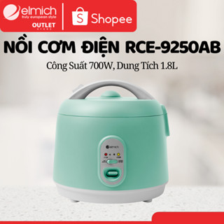 Nồi Cơm Điện Elmich RCE-9250 1.8L 700W / RCE-9258 1.2L 500W – Tiện Lợi, An Toàn, Chính Hãng