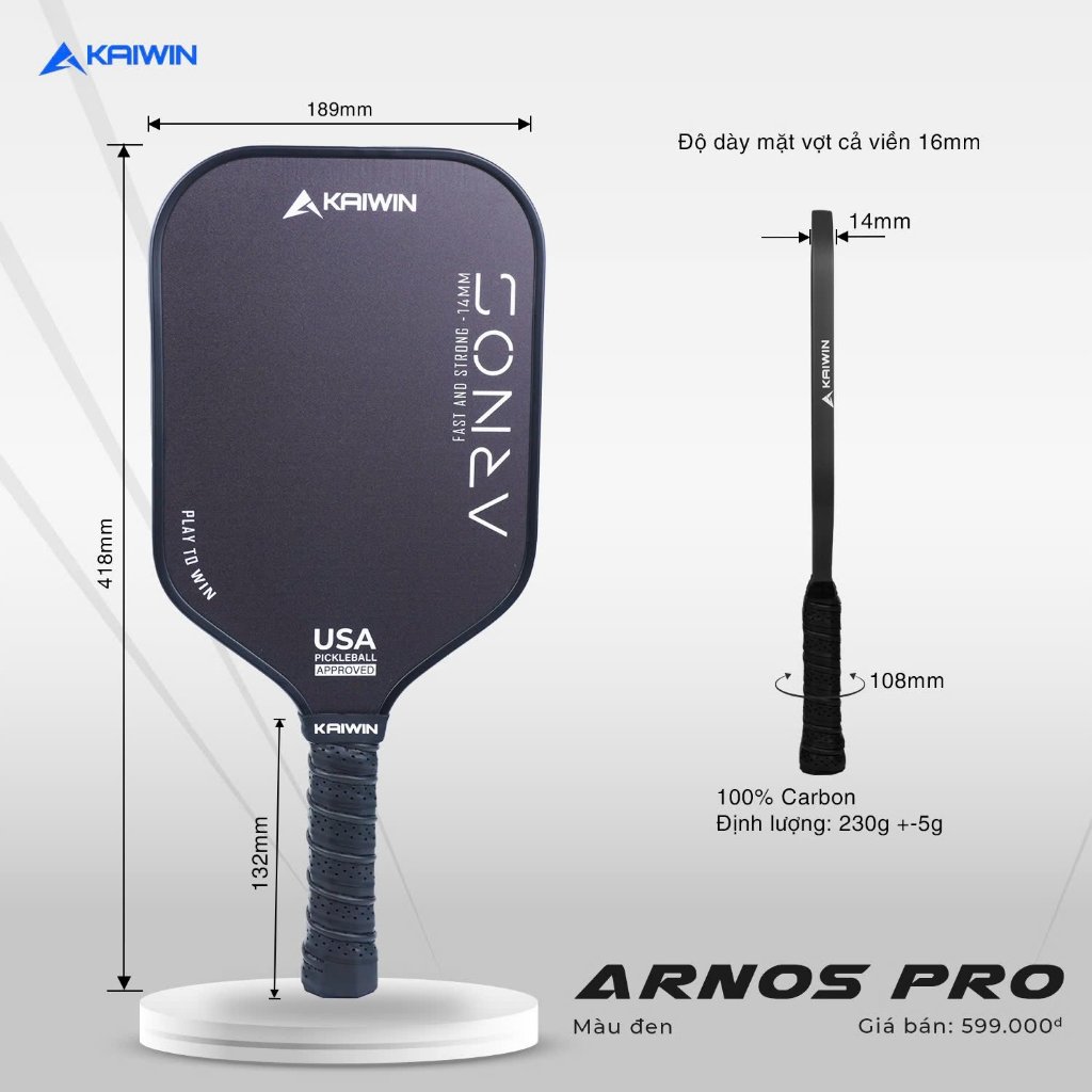 Vợt Pickleball Kaiwin Arnos