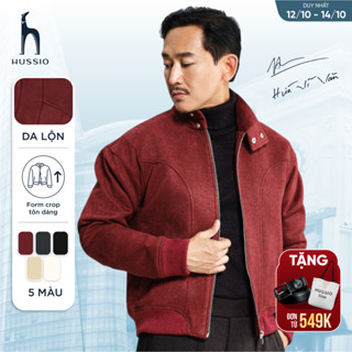 [UPDATE MÀU MỚI] Áo khoác Up Body form boxy, chất liệu da lộn cao cấp, dày dặn bền bỉ, chống tia UV - AnPhu - HUSSIO