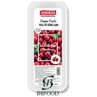 [Chính hãng] NAM VIỆT QUẤT ĐÔNG LẠNH / CRANBERRY ANDROS PRO-HỘP 500G