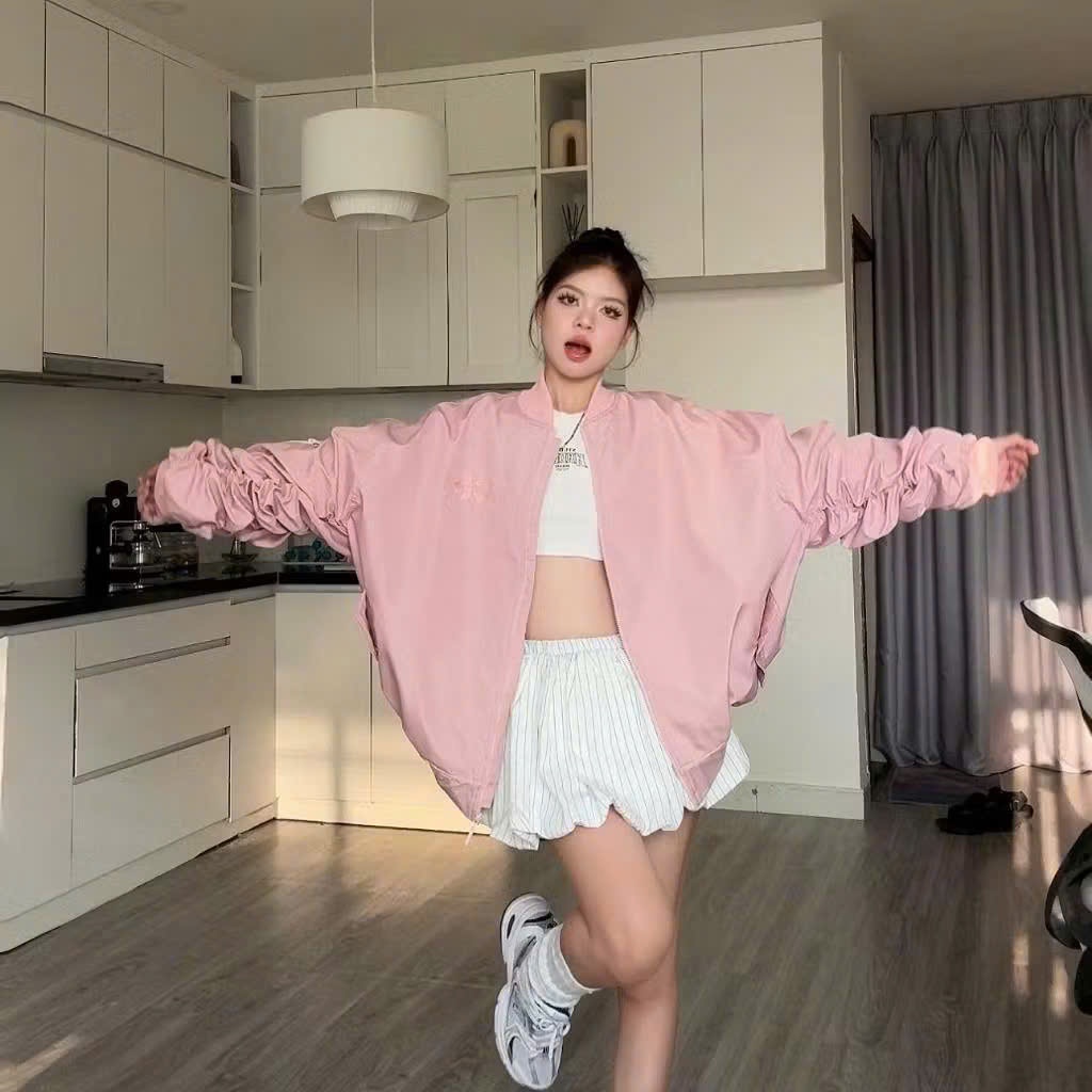 [RẺ VÔ ĐỊCH] Áo Bomber Present Cinder - Áo Khoác Bomber Phiên Bản Giới Hạn Limited,Local Brand