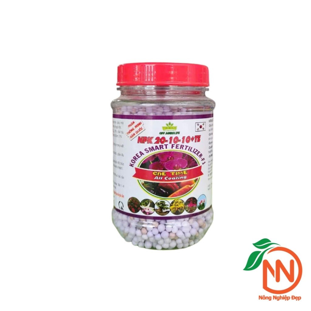 PHÂN TAN CHẬM HÀN QUỐC : NPK 20-10-10+TE 150gr