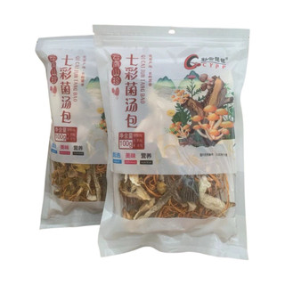 Gói Nấm Khô Thập Cẩm Dưỡng Sinh Qi Cai Jun Tang Bao 100g – Canh Nấm Bổ Dưỡng Vân Nam, Thảo Mộc Tự Nhiên,Thanh Mát Cơ Thể