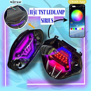  Hậu TST LEDLAMP CHỈNH APP  KHÔNG GẮN ĐƯỢC CHO SI 50CC  Hậu TST V2 Hiệu ứng nháy 7 MÀU cho SIRIUS 