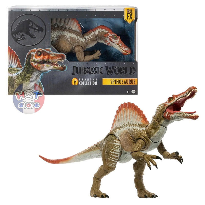 Mô Hình Khủng Long Spinosaurus Hammond Collection Jurassic Park 3 JCH09 Action Fig