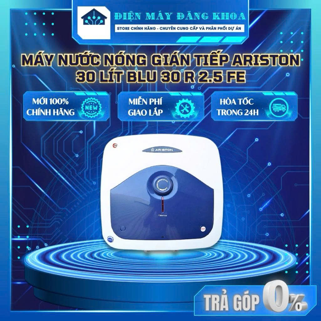 Bình Nóng Lạnh Ariston Blue 30R 30lít