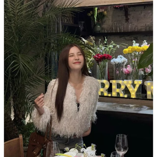   sẵn đen đỏ M Áo Khoác Lông Nữ Zara Xuất Sang Chảnh  có ảnh thật  