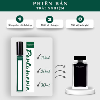  Nước hoa nữ Nar đen EDT phiên bản trải nghiệm chính hãng Parfumerievn 