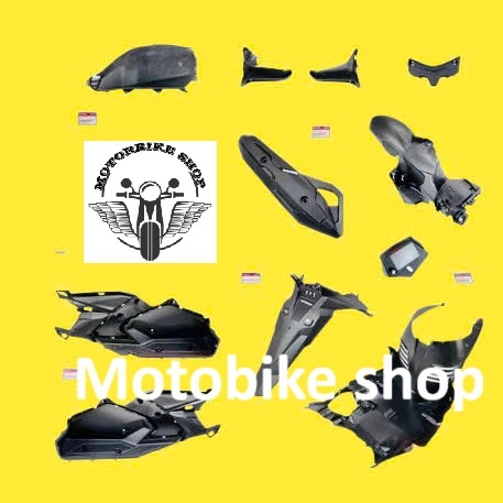 nhựa nhám đen dàn áo xe AB 125 Air Blade 125 2016-2019 chính hãng