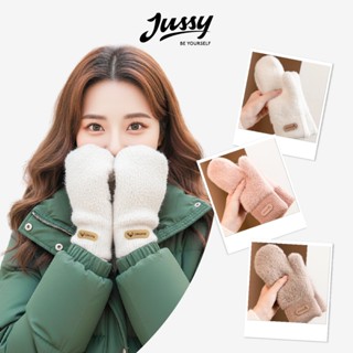  Găng Tay Lông Lót Nỉ JG12 Jussy Official Bao Tay Lông Xù Giữ Ấm Mùa Đông Màu Pastel Dễ Thương Cho Nữ Phong Cách Hàn Quốc 