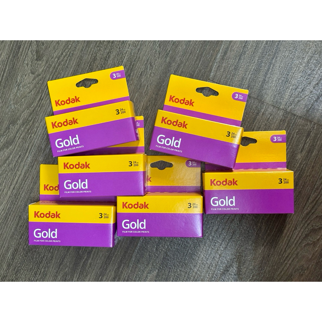 Film Kodak Gold Pack 3 24 tấm INDATE 01/2027 | Film 35mm