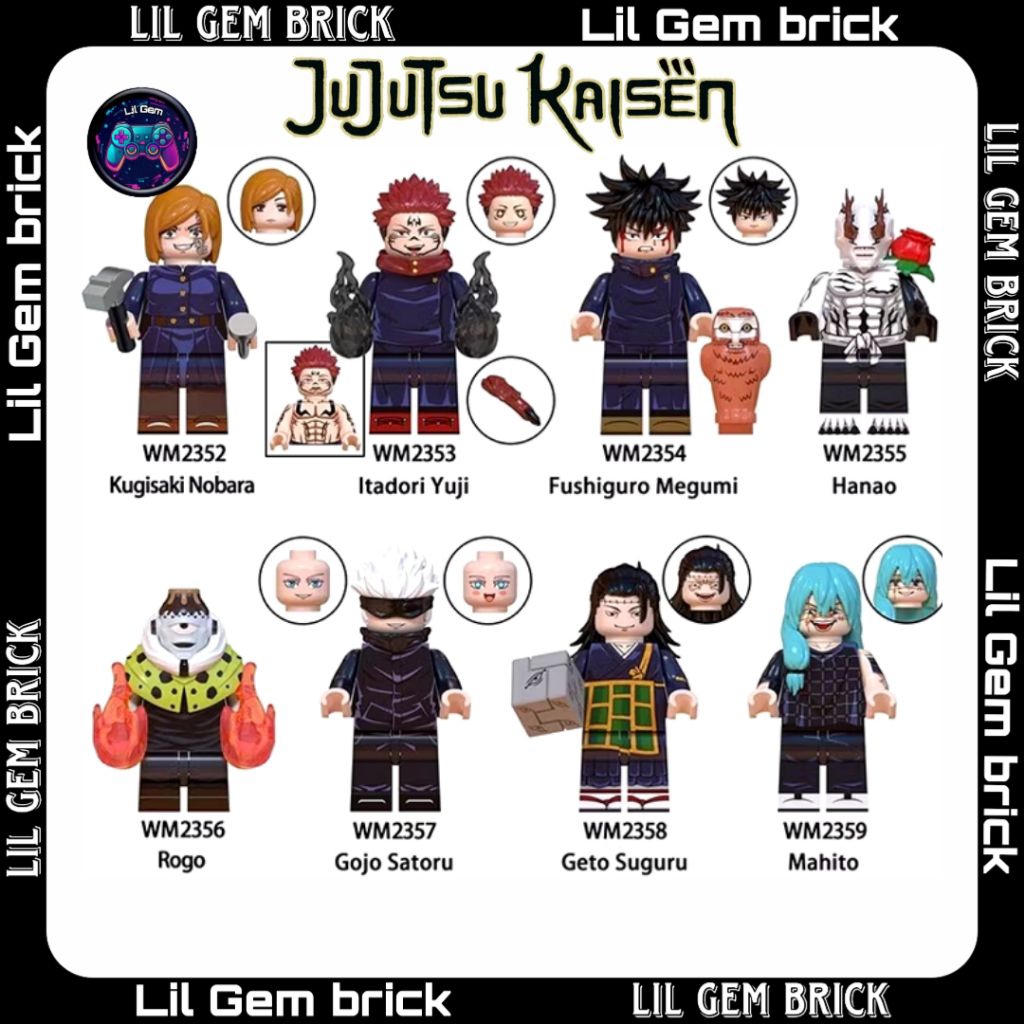 Đồ chơi lắp ráp Jujutsu Kaisen SS1 WM6139