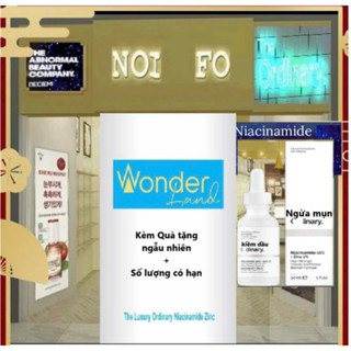  Tinh chất serum The luxury cao cấp Ordinary ZinC Niacinamide giảm mụn đều màu da trắng sáng da kiềm dầu - wonder land 