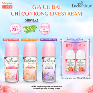 COMBO 2 Lăn khử mùi tinh chất Serum Enchanteur ( 50ml x 2 ) - quà ko hiện trong giỏ - KOL