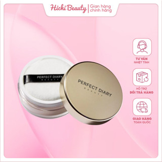  Phấn phủ kiềm dầu Perfect Diary phiên bản nắp bạc mới giữ nền lâu 7g hichi beauty 