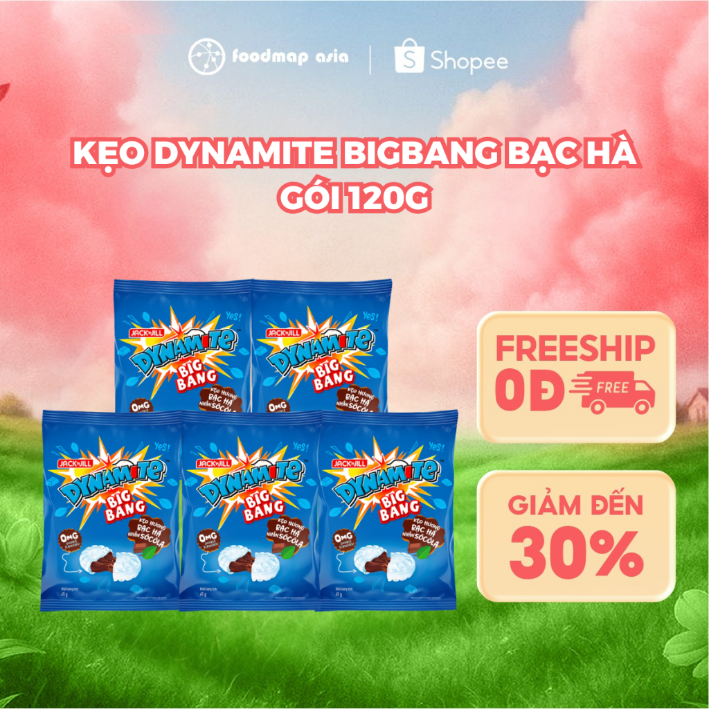 Kẹo Dynamite BigBang Vị Socola Bạc Hà - Foodmap