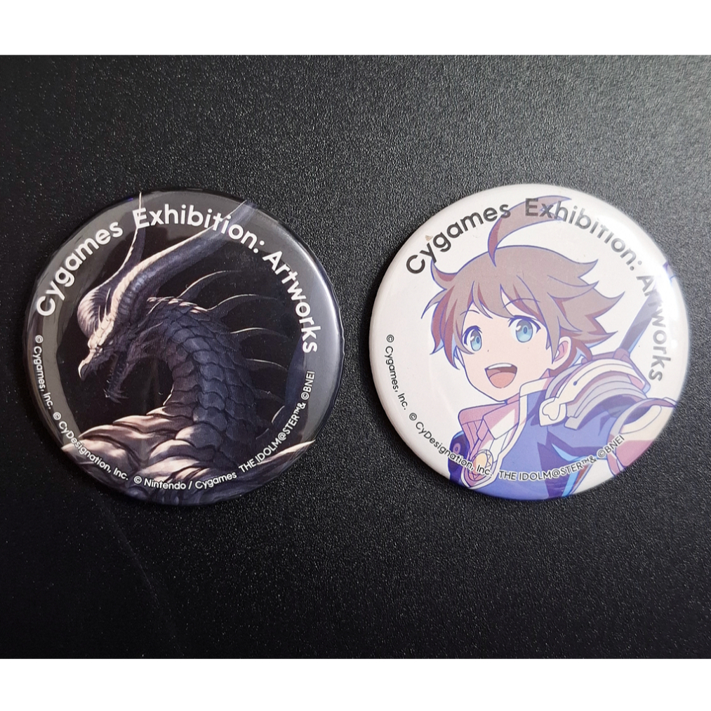 [cập nhật 10/8] Huy hiệu game World Flipper & Bahamut - Cygames Exhibition chính hãng Nhật