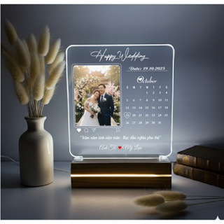 Đèn Ngủ, Quà Cưới In Ảnh Theo Yêu Cầu, Quà Sinh Nhật, Valentine Ý Nghĩa