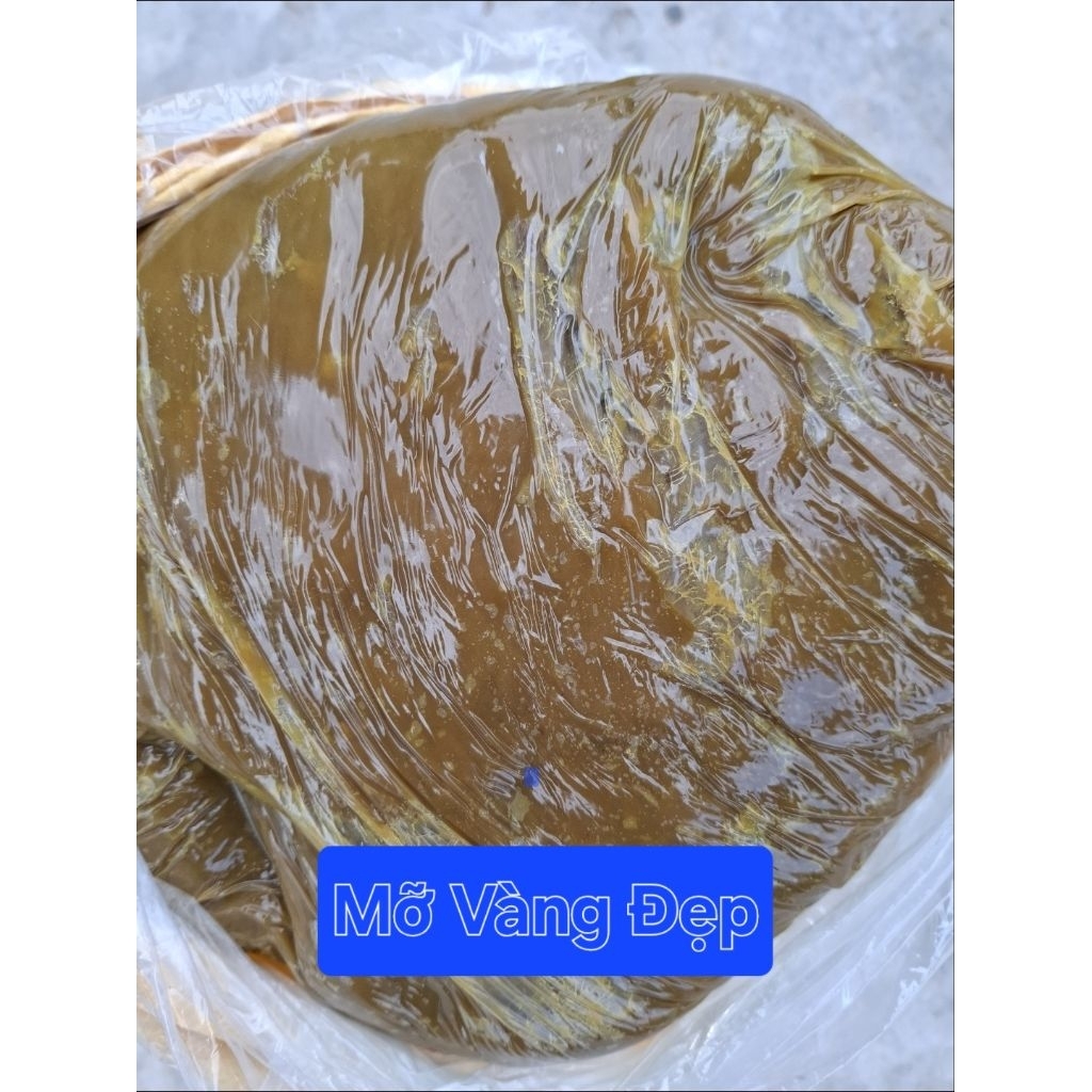 Túi 10kg Mỡ bò bôi trơn chuyên bơm ô tô, máy xúc ủi, bôi trục khớp màu vàng, xanh