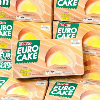 Bánh Euro Custard Cake Kem Trứng (1 Hộp 12 cái)