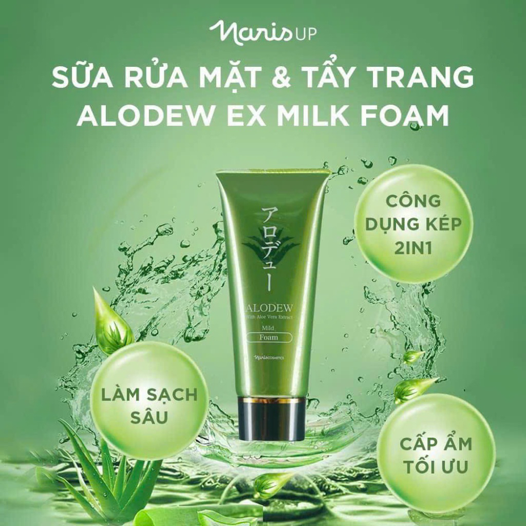 Sữa rửa mặt & tẩy trang Alodew Naris