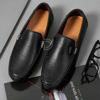 Giày Lười Da Bò Cao Cấp Đế Cao 3.5 cm Thanh Lịch Sang Trọng Quý Phái G 79 Bảo Hành 1 Năm