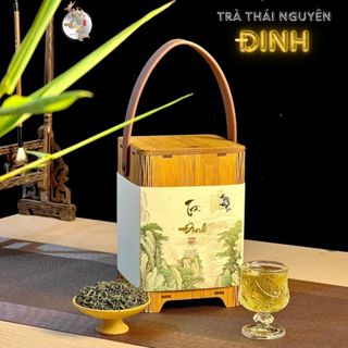 Trà Đinh Thái Nguyên Thượng Hạng Tân Cương Bộ Hộp Chè Quà Trung Thu Uống Trà Đạo Biếu Tặng Cao Cấp